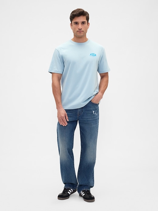 Image number 3 showing, Everyday Soft Relaxed Graphic T-Shirt