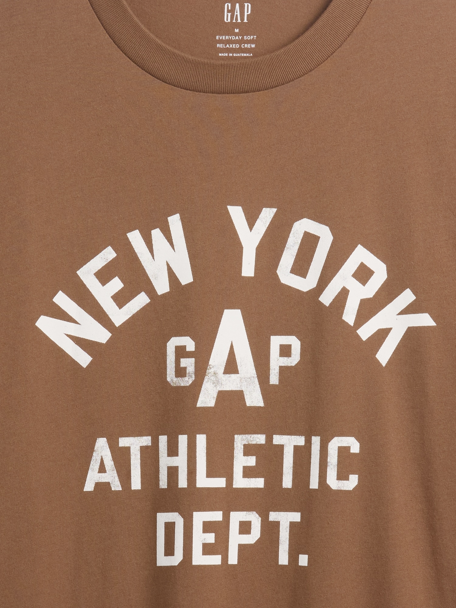 Gap Factory Everyday Soft Relaxed Graphic T-shirt In Brown
