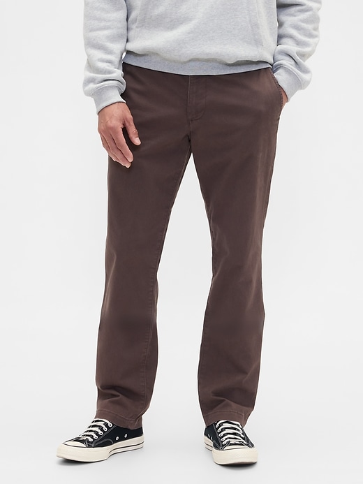 Image number 3 showing, GapFlex Essential Khakis in Straight Fit
