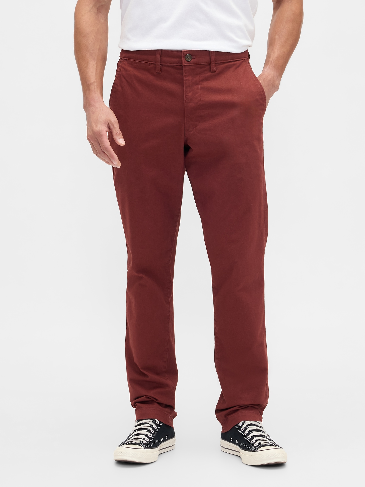 Gap Factory Gapflex Essential Khakis In Slim Fit In Multi