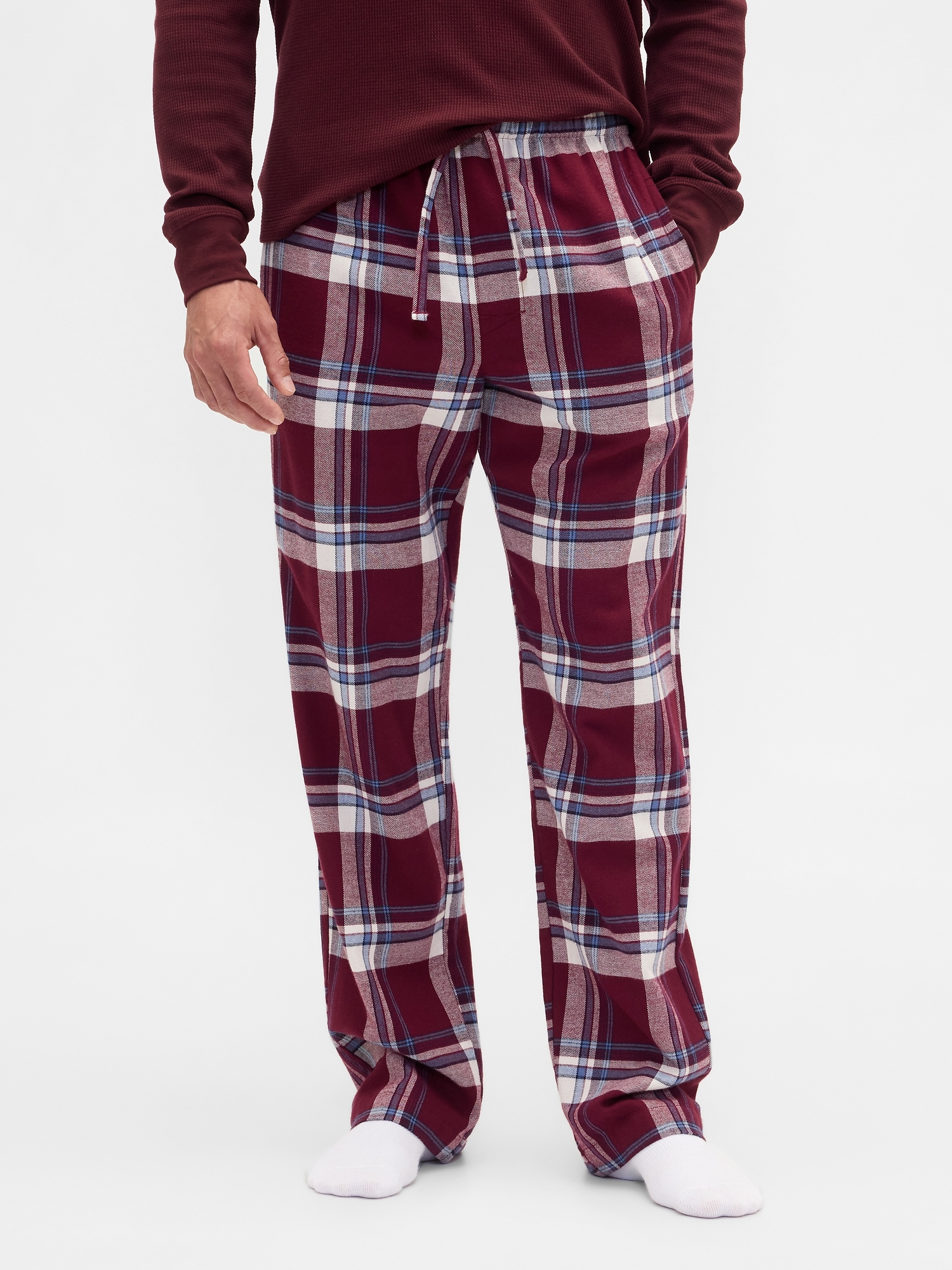Gap Factory Relaxed Flannel Pj Pants In Multi