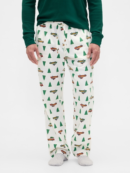 Image number 3 showing, Relaxed Flannel PJ Pants