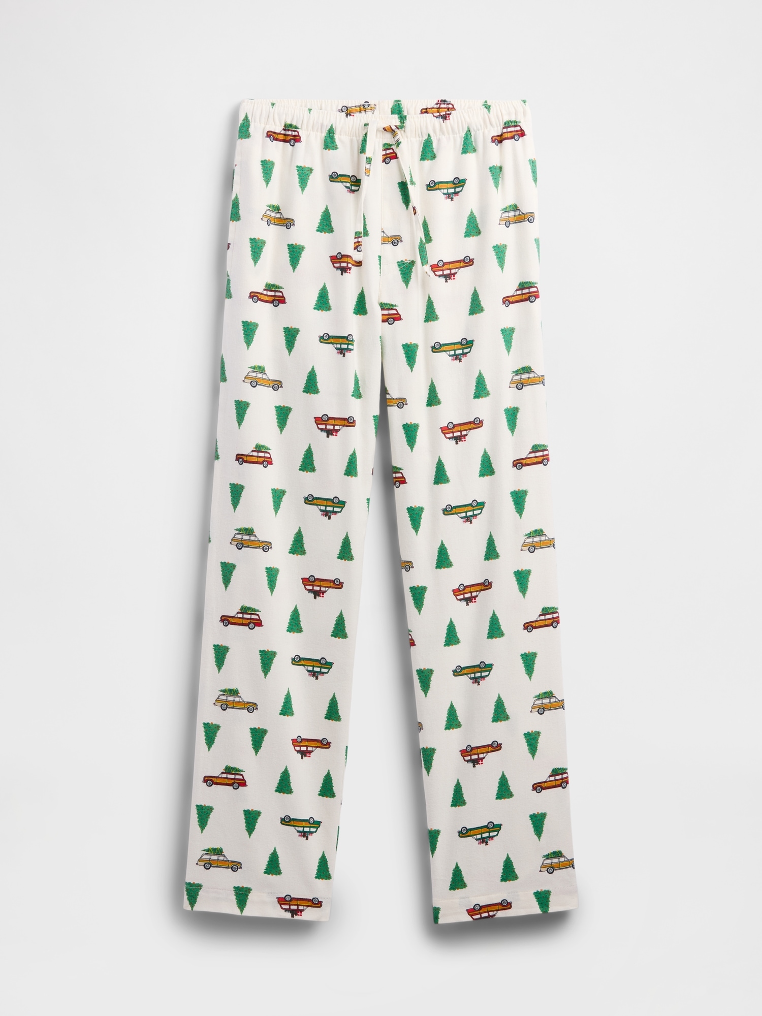 Gap Factory Relaxed Flannel Pj Pants In White