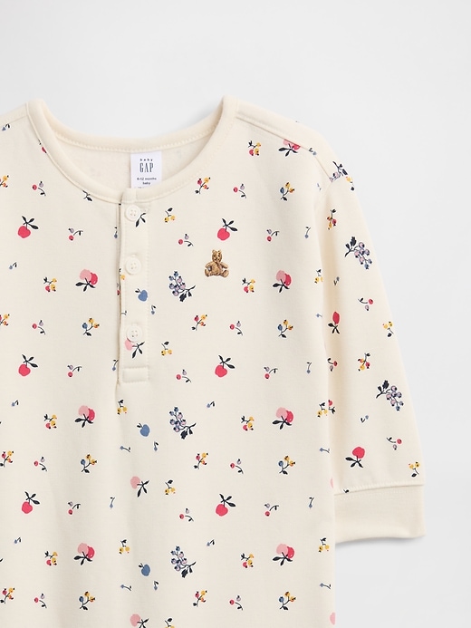 Image number 3 showing, Baby CloudLight Henley One-Piece