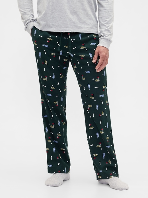 Image number 3 showing, Relaxed Flannel PJ Pants