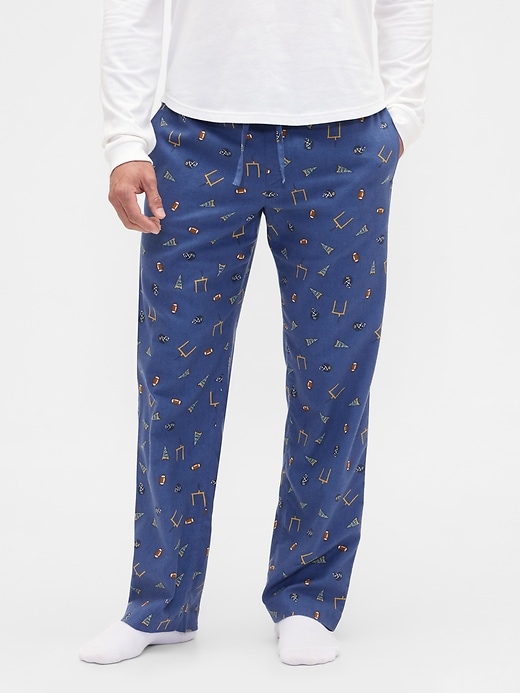Image number 3 showing, Relaxed Flannel PJ Pants