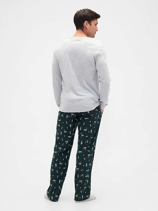 Image number 2 showing, Relaxed Flannel PJ Pants