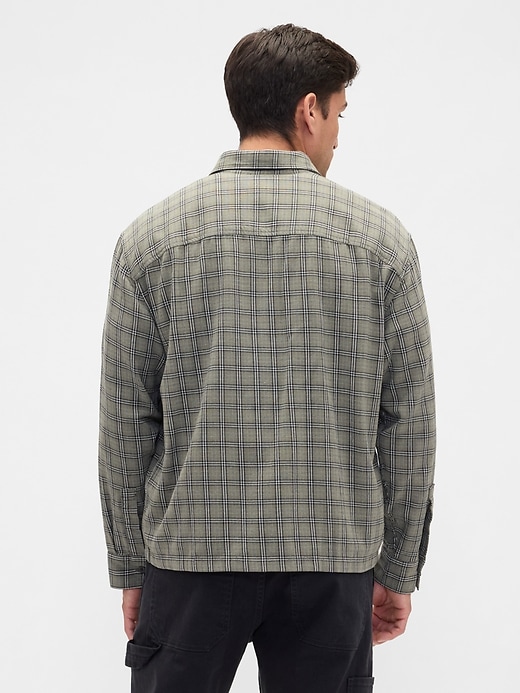 Image number 2 showing, Flannel Shirt in Boxy Fit