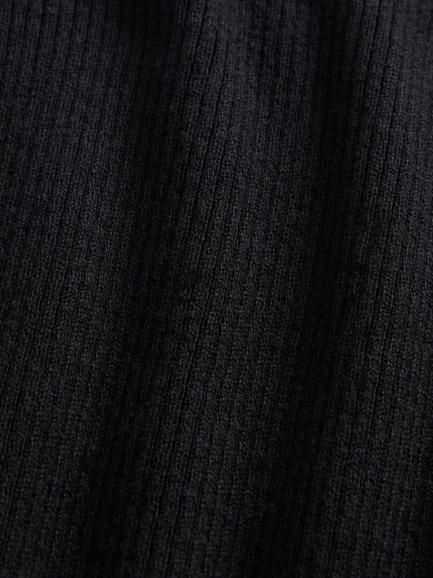 Gap Factory Ribbed Off-shoulder Sweater In Black