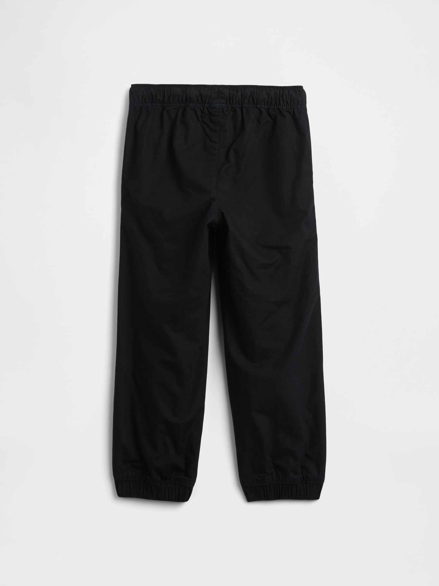 Gap Factory Babygap Pull-on Relaxed Poplin Joggers In Black