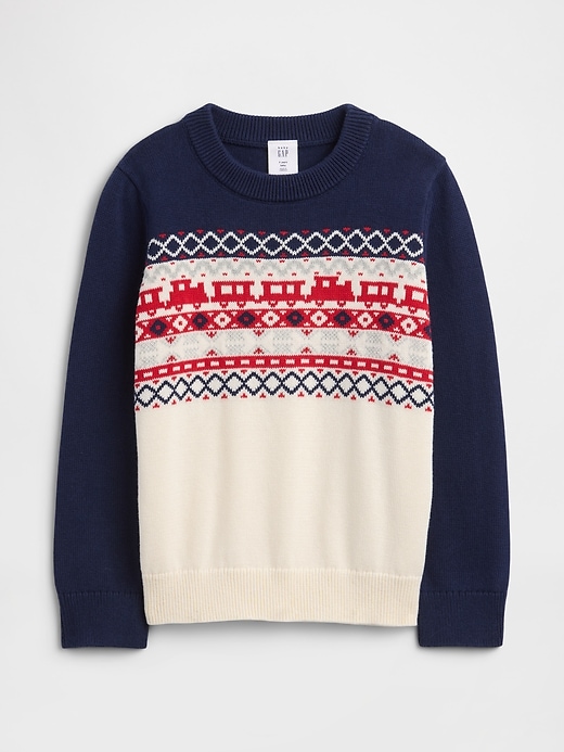 Image number 1 showing, babyGap Fair Isle Intarsia Sweater