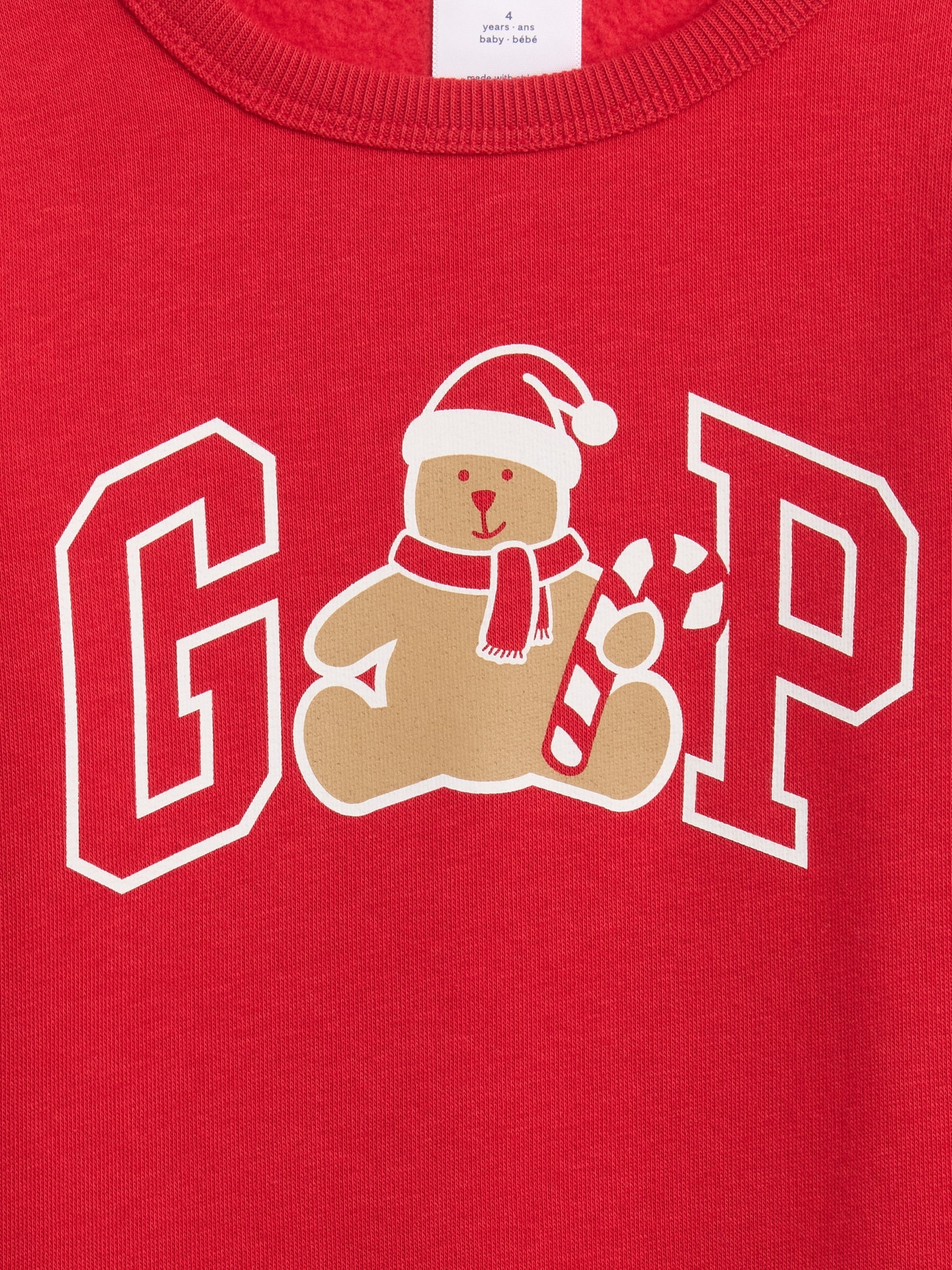 Gap Factory Babygap Logo Sweatshirt In Red