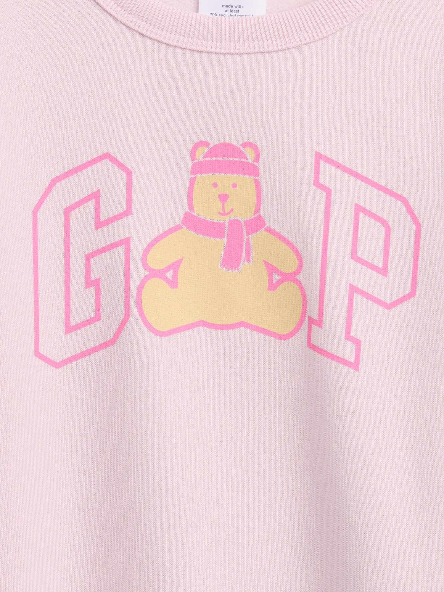 Gap Factory Babygap Logo Sweatshirt In Pink