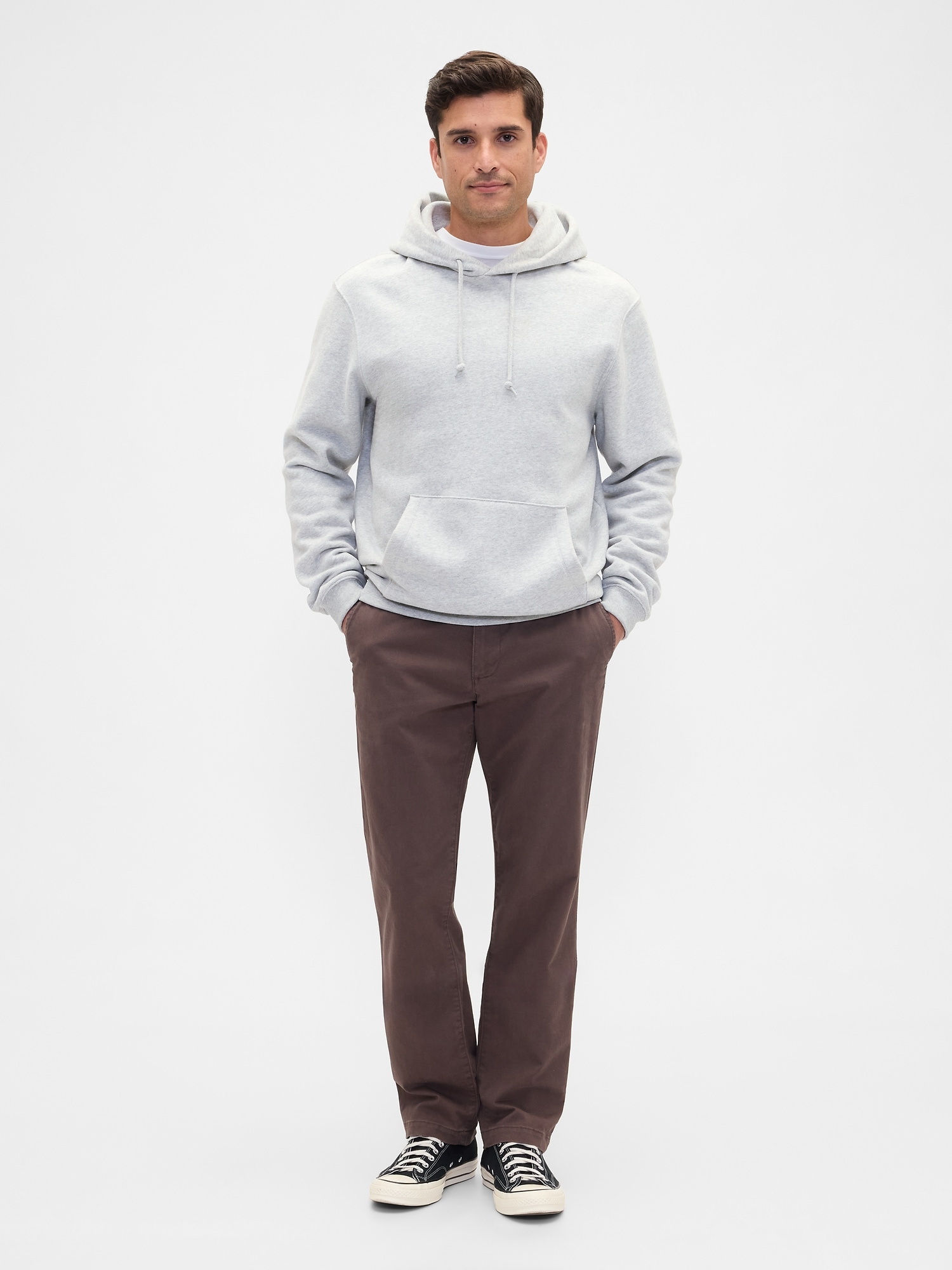 GapFlex Essential Khakis in Straight Fit - New Brown
