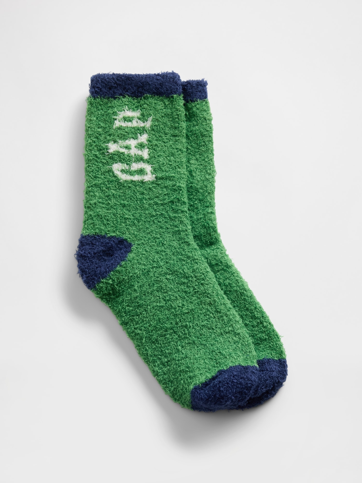 Kids Cozy Socks - Saratoga Green