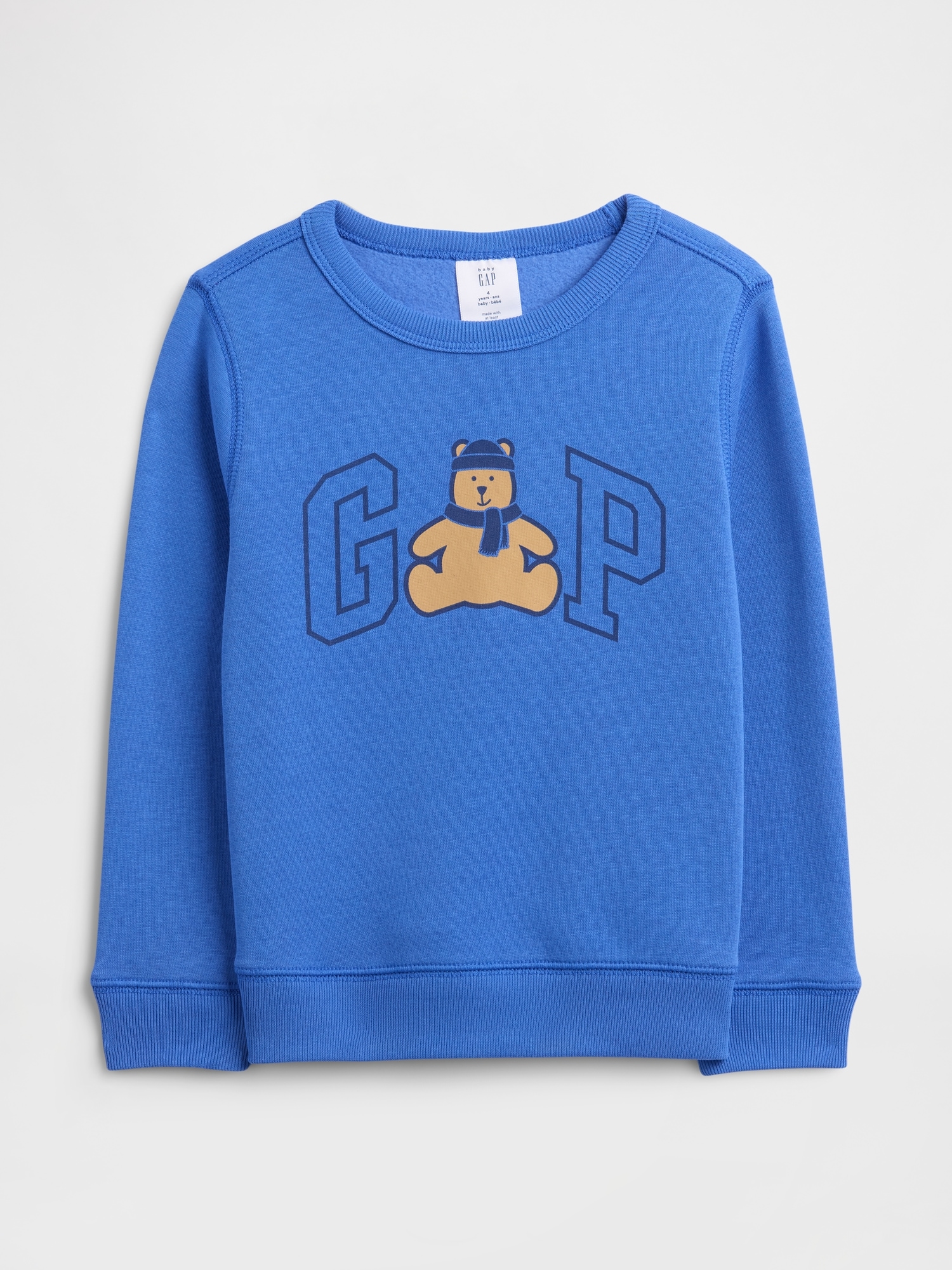 Gap Factory Babygap Logo Sweatshirt In Blue