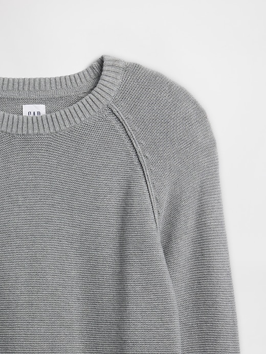 Image number 4 showing, Garter Crewneck Sweater