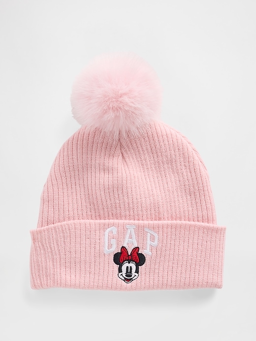 Image number 1 showing, babyGap × Disney Logo Poof Beanie
