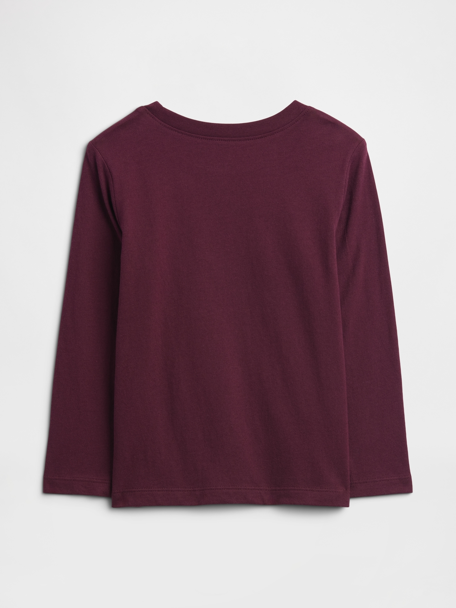 Gap Factory Babygap Logo T-shirt In Burgundy