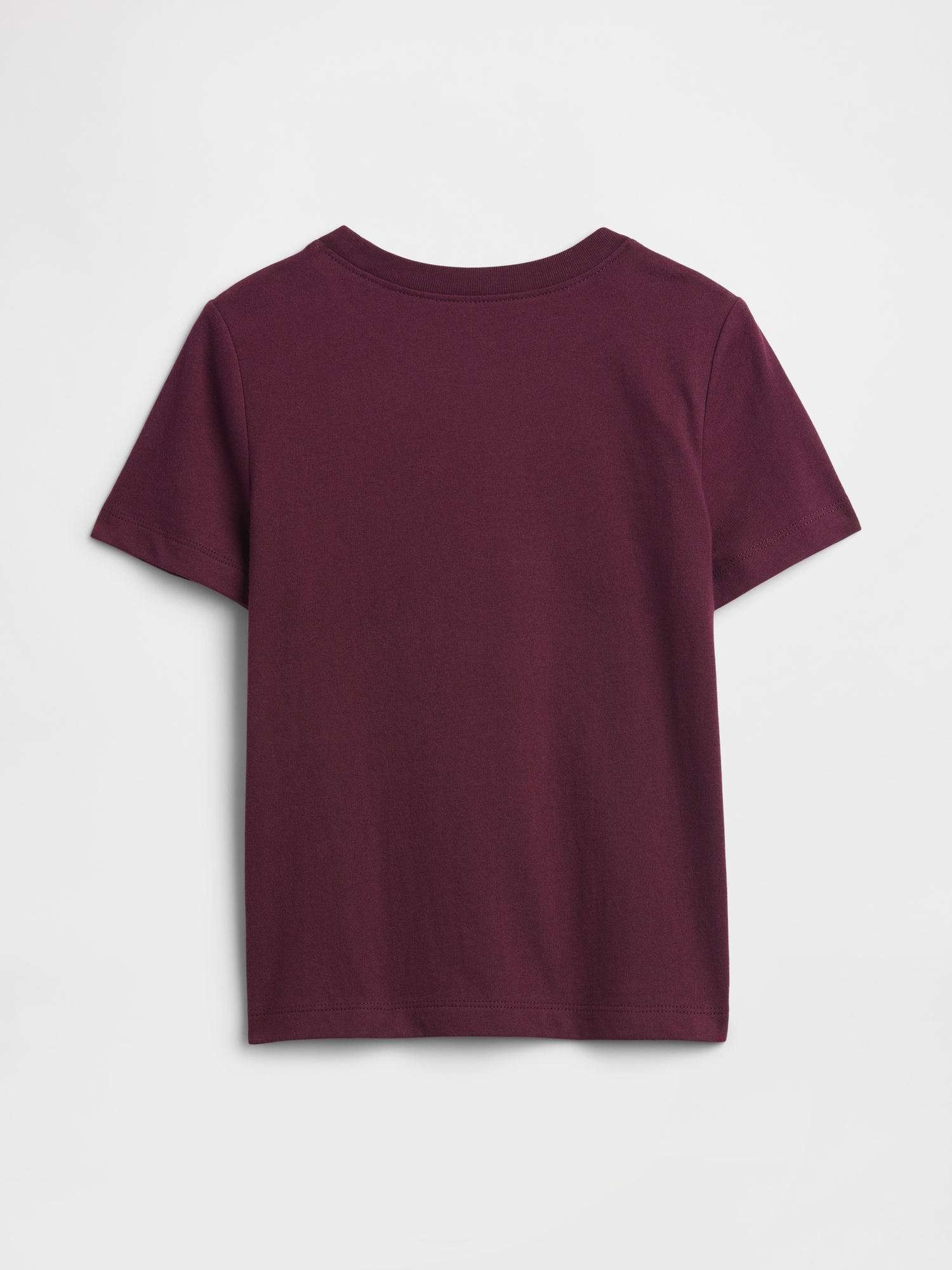 Gap Factory Babygap Logo T-shirt In Burgundy