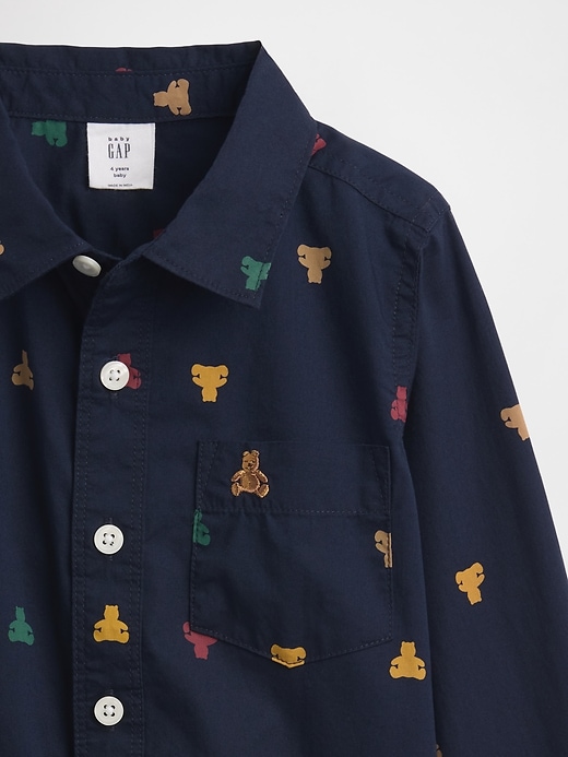 Image number 3 showing, babyGap Poplin Shirt