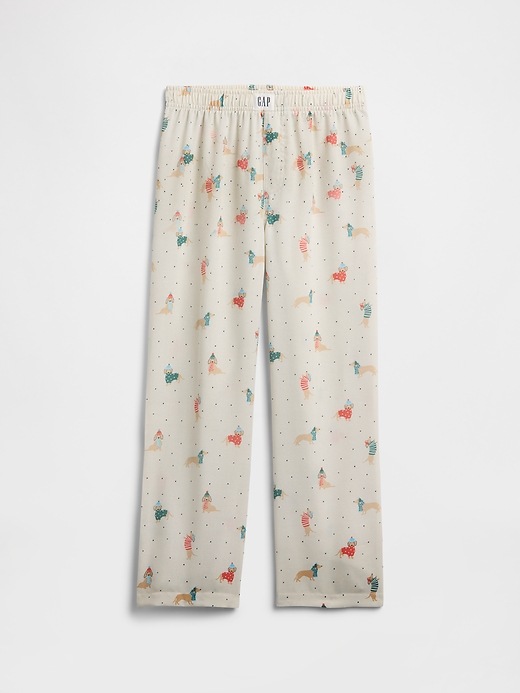 Image number 1 showing, Kids 100% Recycled Flannel PJ Pants