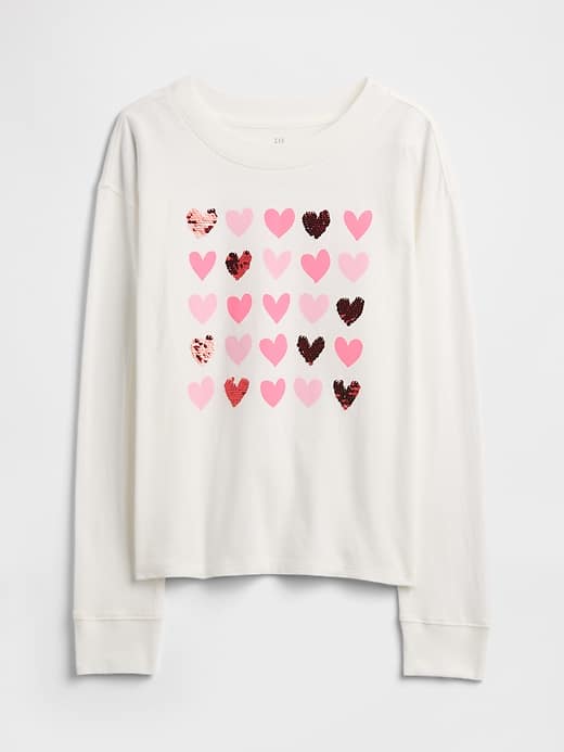 Image number 1 showing, Kids Oversized Graphic T-Shirt