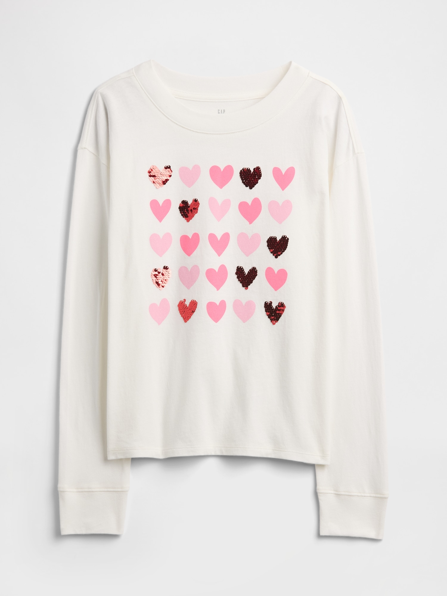 Gap Factory Kids Oversized Graphic T-shirt In White