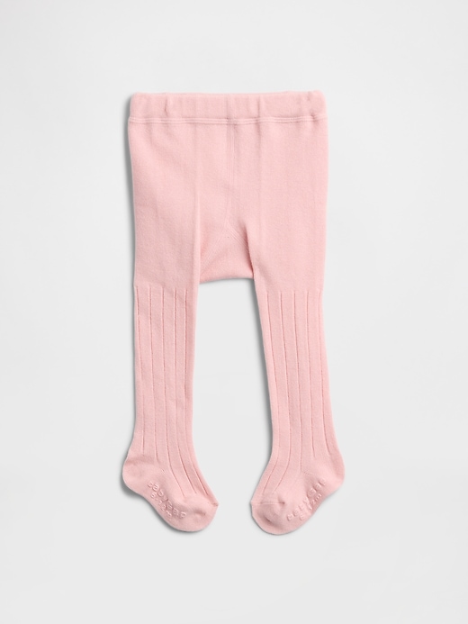 Image number 1 showing, babyGap Pull-On Ribbed Tights