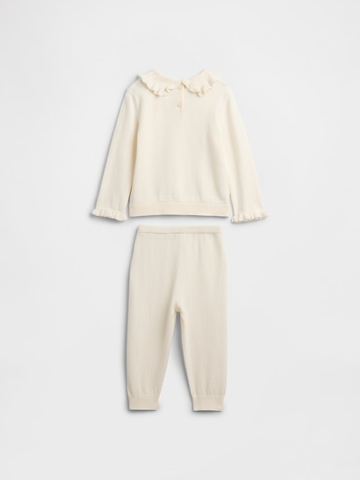 Image number 2 showing, Baby Sweater Two-Piece Outfit Set