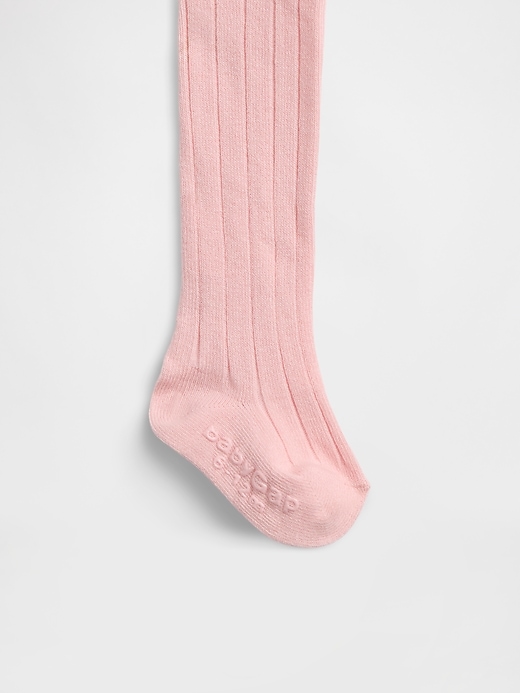 Image number 2 showing, babyGap Pull-On Ribbed Tights