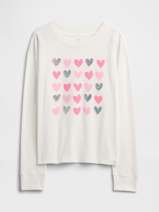 Image number 3 showing, Kids Oversized Graphic T-Shirt