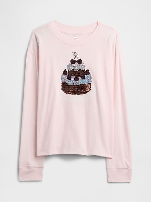 Image number 3 showing, Kids Oversized Graphic T-Shirt