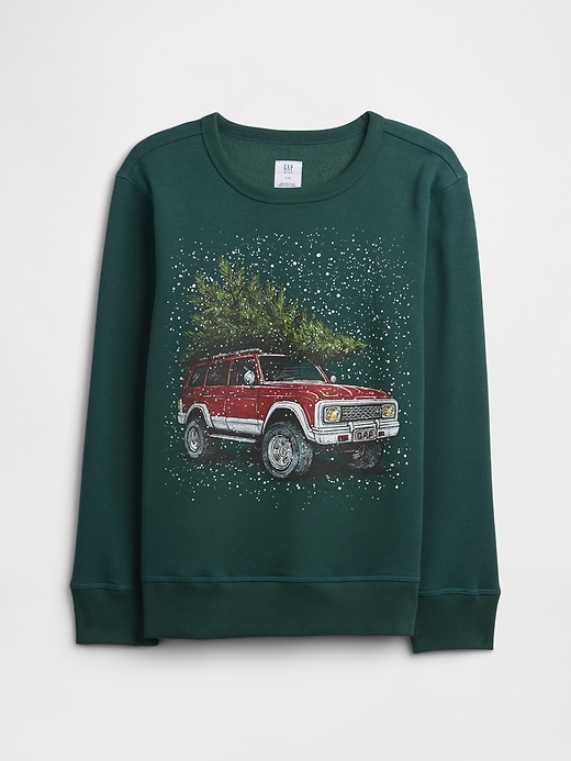 Image number 1 showing, Kids Crewneck Graphic Sweatshirt