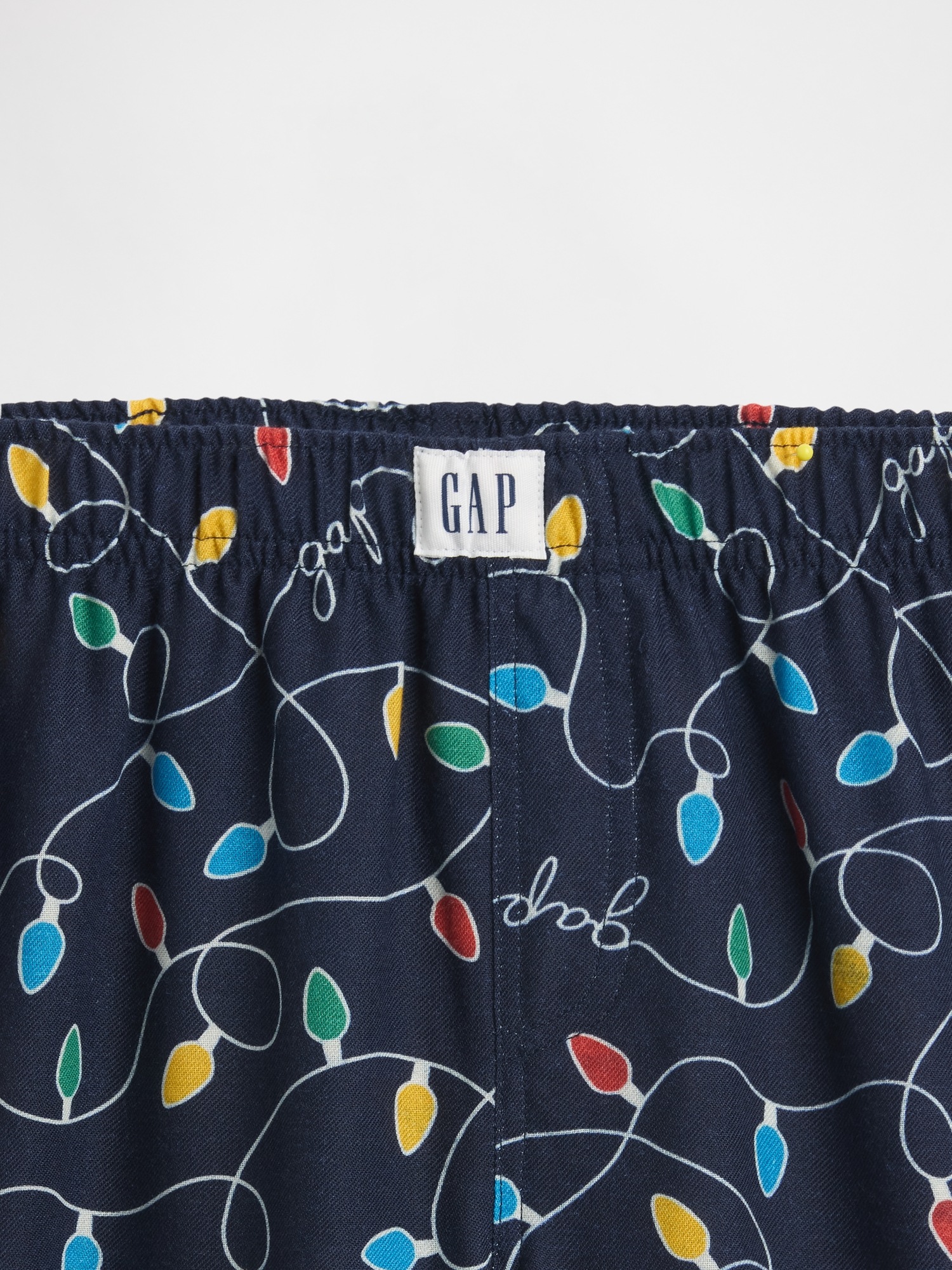 Gap Factory Kids 100% Recycled Flannel Pj Pants In Black