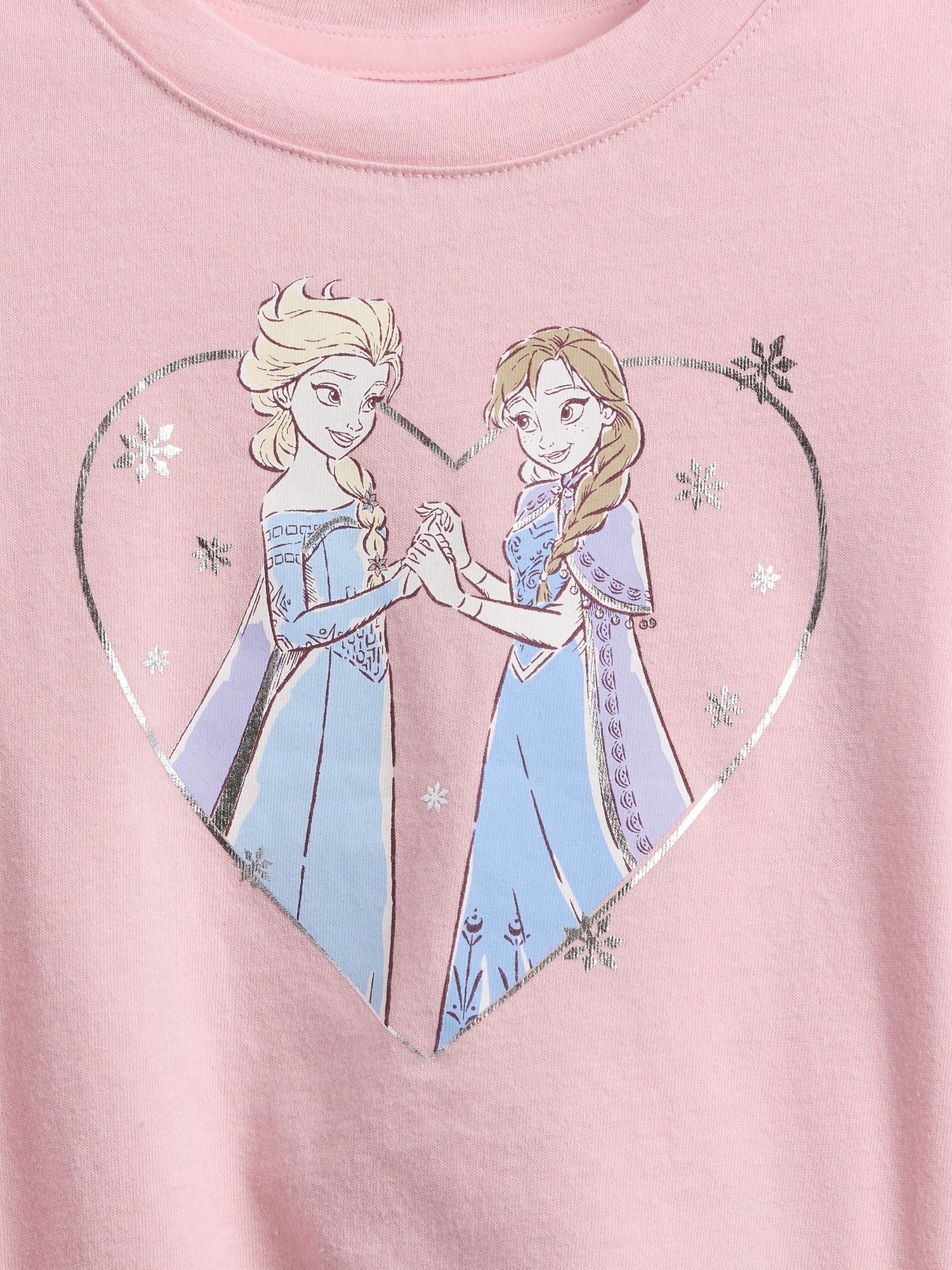 Gap Factory Babygap × Disney Puff Sleeve Graphic T-shirt In Pink
