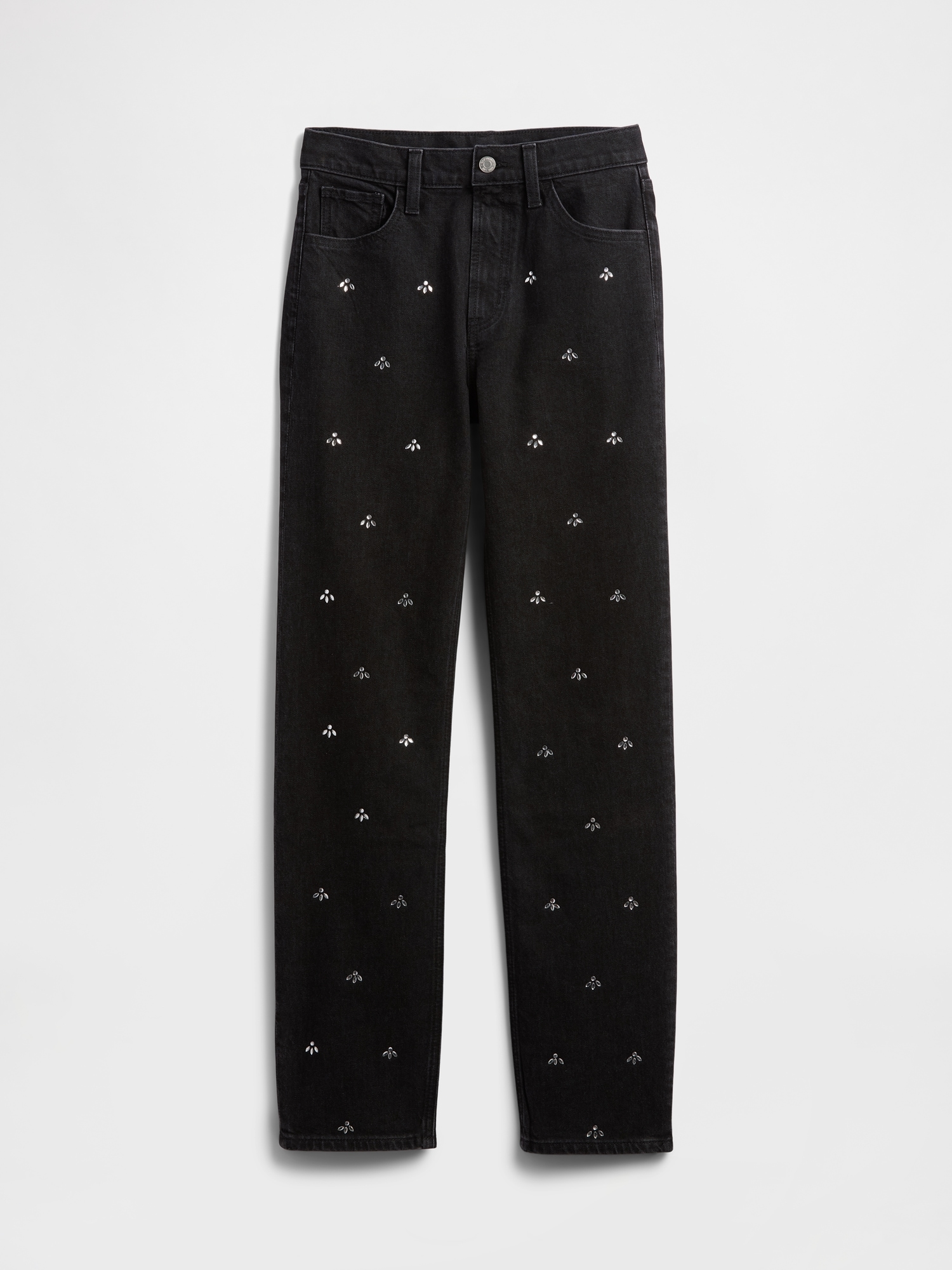 Gap Factory High Rise '90s Original Straight Jeans In Black