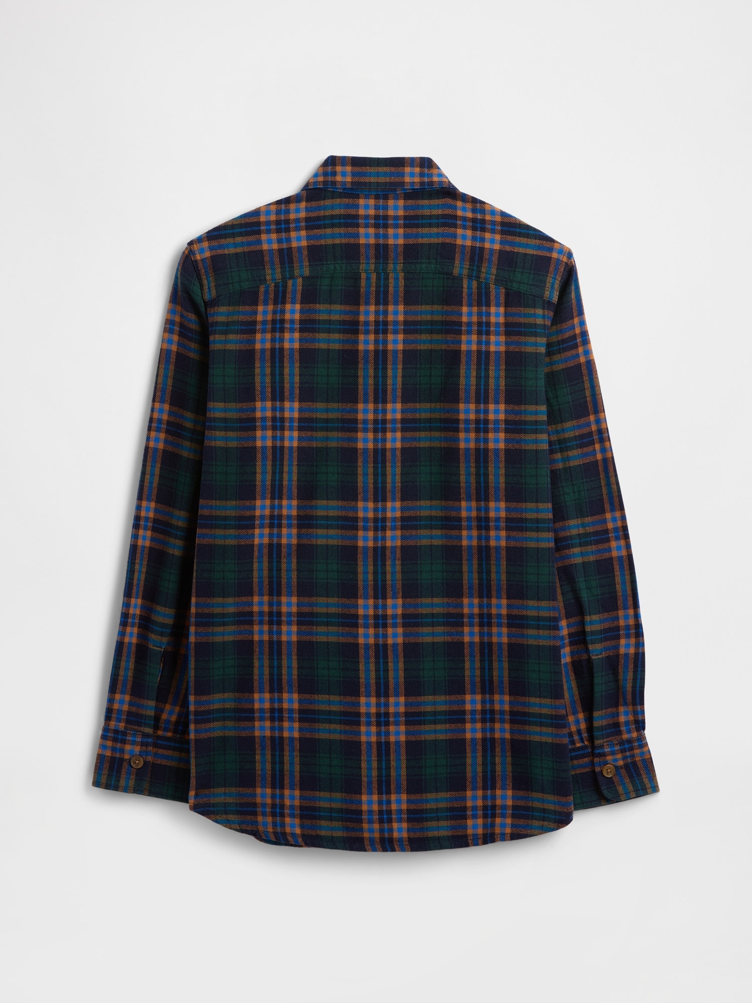 Gap Factory Kids Flannel Shirt In Multi