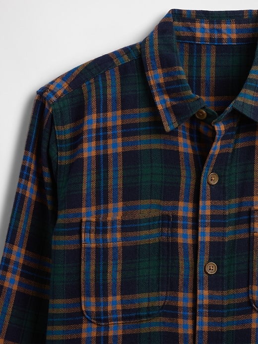 Image number 3 showing, Kids Flannel Shirt