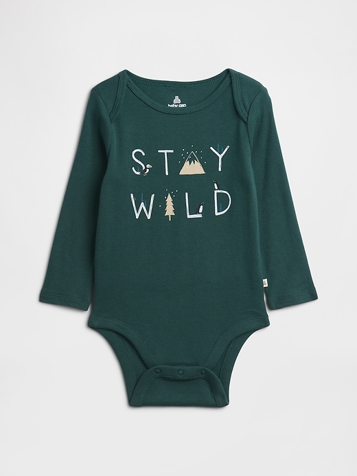 Image number 1 showing, Baby Graphic Bodysuit