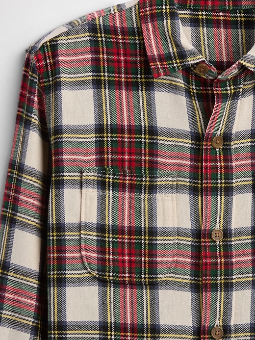 Image number 3 showing, Kids Flannel Shirt
