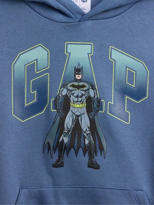 Image number 3 showing, GapKids &#124 WB™ Batman Relaxed Logo Hoodie