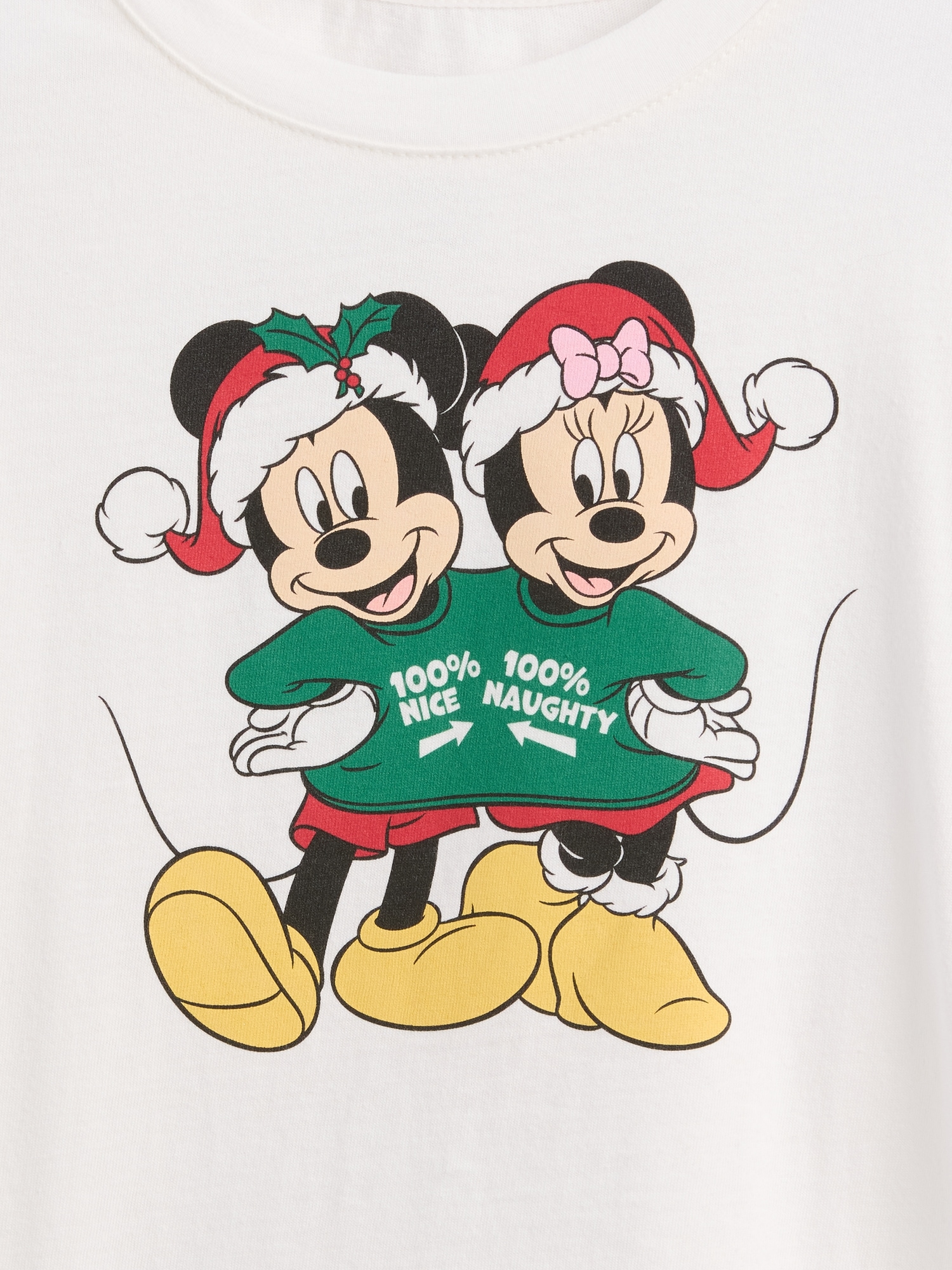 Gap Factory Babygap × Disney Puff Sleeve Graphic T-shirt In White