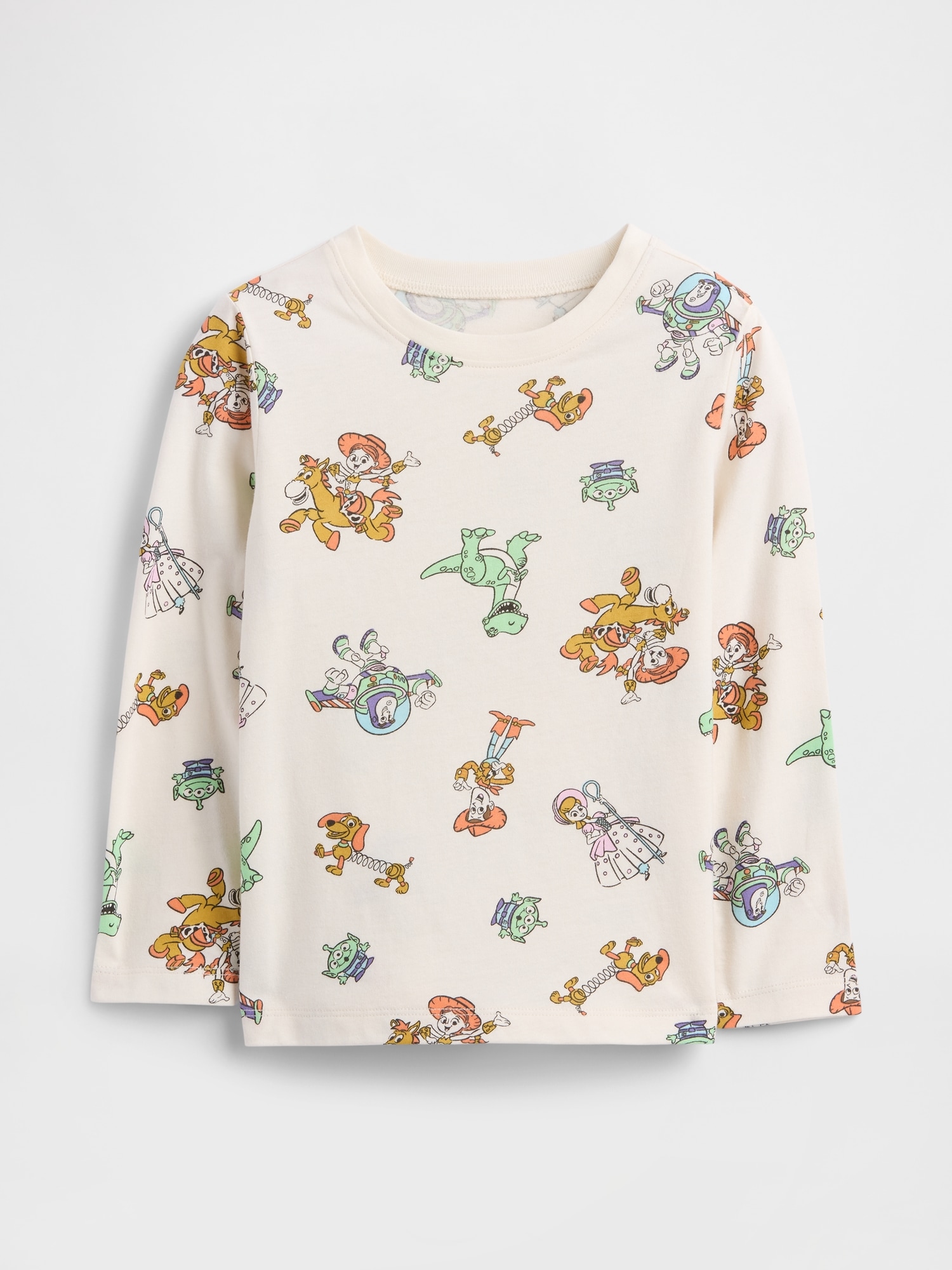 babyGap × Disney Print T-Shirt - Bedrock Beige Toy Story