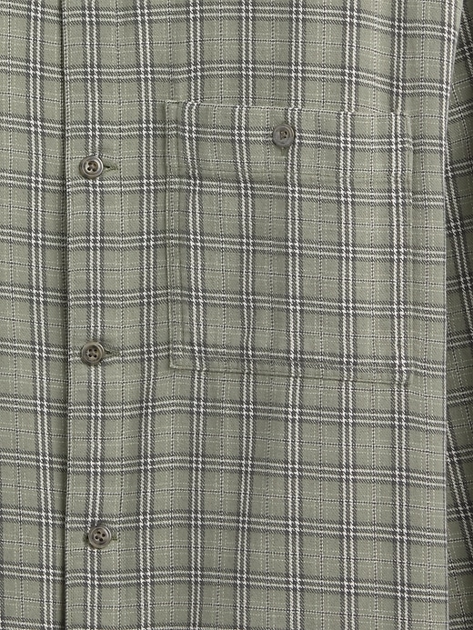 Image number 4 showing, Flannel Shirt in Boxy Fit