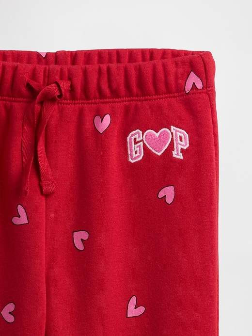 Image number 3 showing, babyGap Relaxed Pull-On Logo Joggers