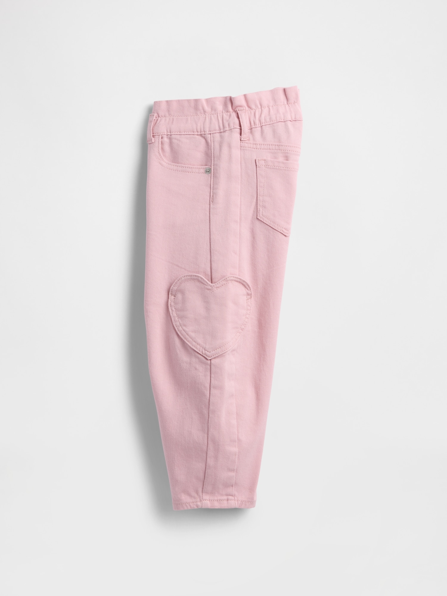 Gap Factory Babygap Paperbag Horseshoe Jeans In Pink