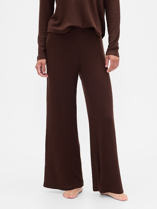 Image number 3 showing, Relaxed Wide-Leg PJ Pants