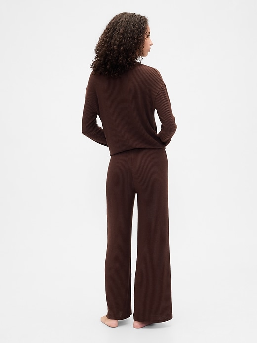 Image number 2 showing, Relaxed Wide-Leg PJ Pants