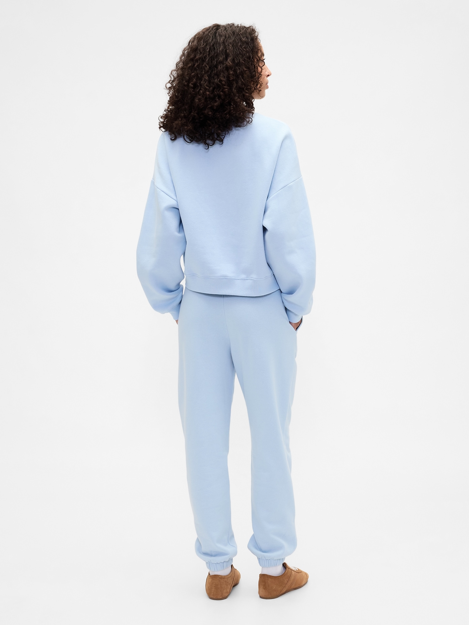 Gap Factory Fleece Joggers In Blue